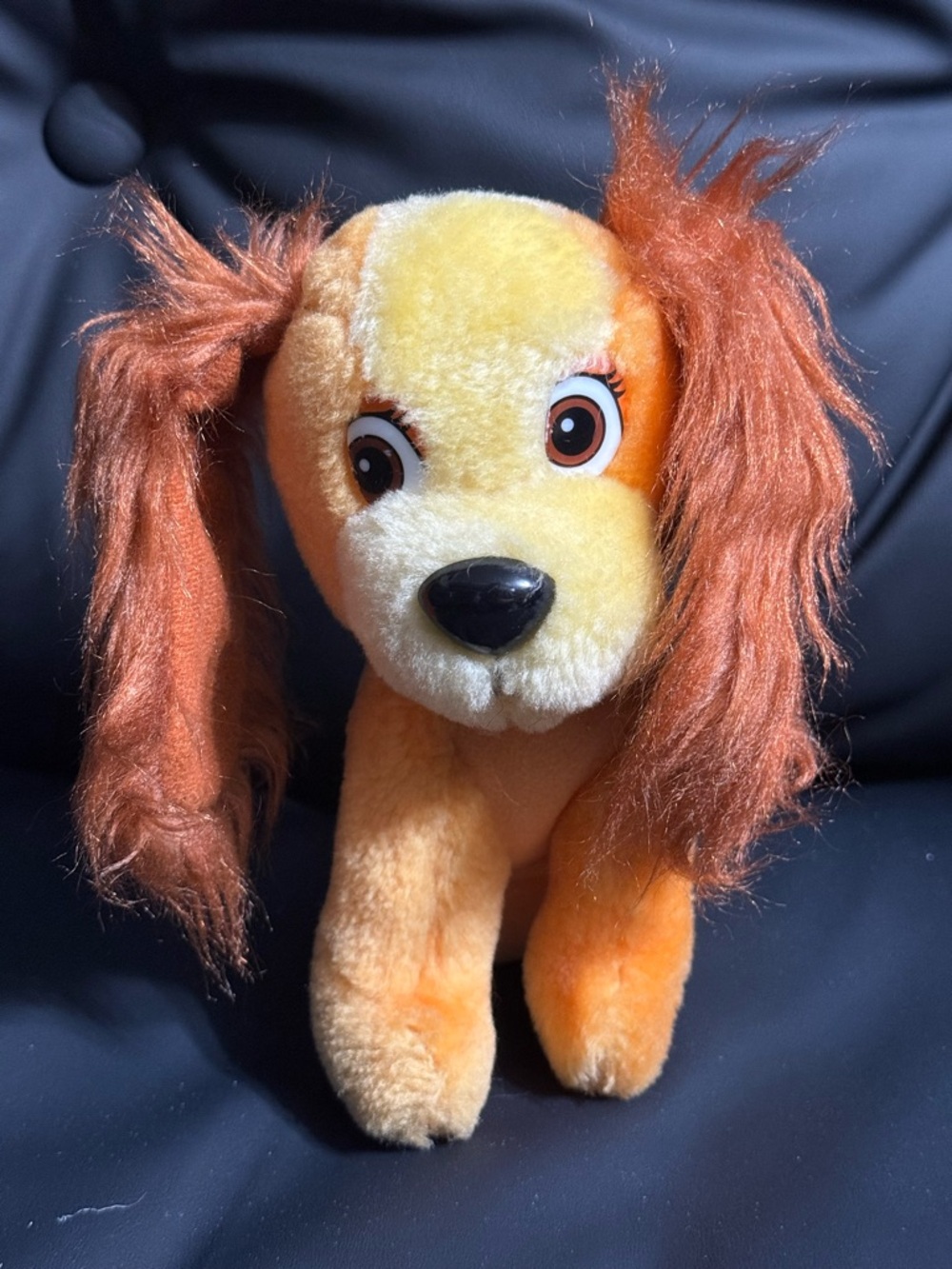 Vintage disney lady and the tramp plush dog lady